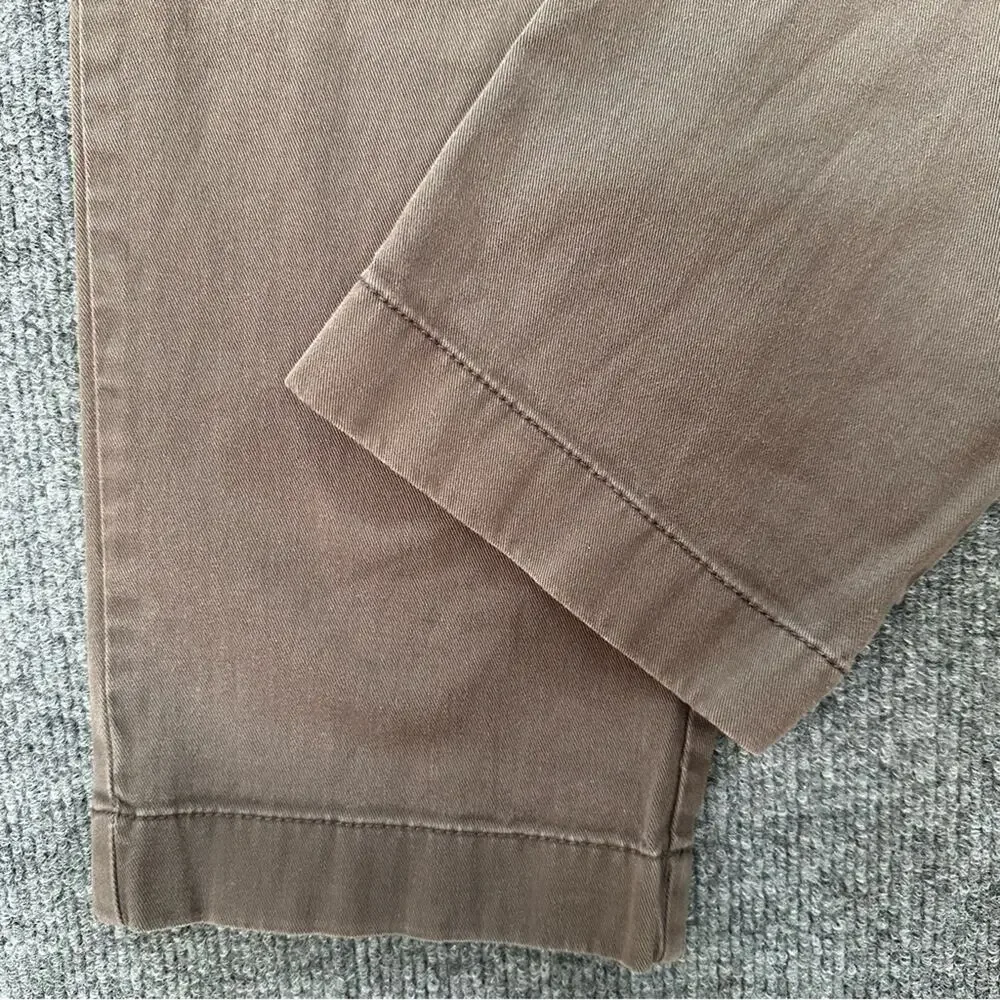 J. Crew Men’s Mercantile Flex Chino Pants Muted Tone Brown Khaki Slim 33x32
